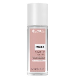 Simply For Her dezodorant w naturalnym sprayu 75ml Mexx