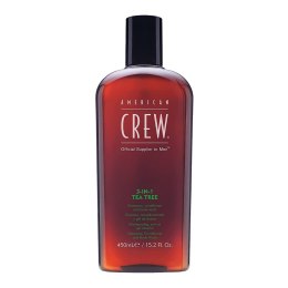 3-in-1 Tea Tree szampon odżywka i żel do mycia ciała 450ml American Crew