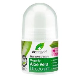 Aloe Vera Deodorant antybakteryjny dezodorant w kulce z organicznym aloesem 50ml Dr.Organic