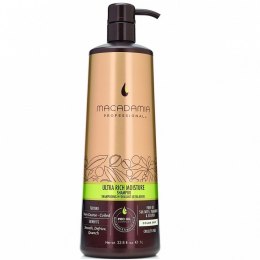 Ultra Rich Moisture Shampoo nawilżający szampon do włosów grubych 1000ml Macadamia Professional