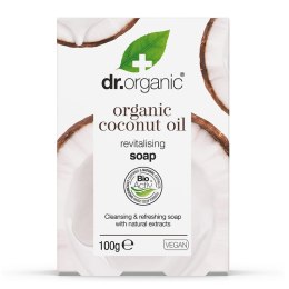 Virgin Coconut Oil Soap mydło oczyszczająco-odświeżające do skóry suchej 100g Dr.Organic