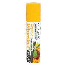 Vitamin E Lip Balm SPF15 nawilżający balsam do suchych ust 5.6ml Dr.Organic