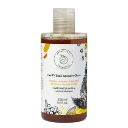 Squeaky Clean łagodny szampon chelatujący do mycia w twardej wodzie 250ml HAIRY TALE