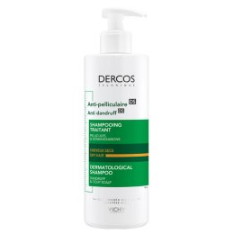 Dercos Anti-Dandruff Shampoo szampon przeciwłupieżowy do włosów suchych 390ml Vichy
