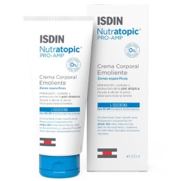 Nutratopic Pro-AMP Emollient Cream Atopic Skin zmiękczający krem do ciała dla skóry atopowej 200ml Isdin
