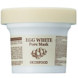 Egg White Pore Mask głęboko oczyszczająca maska do walki z rozszerzonymi porami 120g SKINFOOD