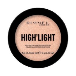 High'light Buttery-Soft Highlighting Powder rozświetlacz do twarzy 002 Candlelit 8g Rimmel
