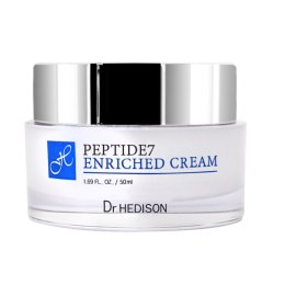 Peptide 7 Enriched Cream odmładzający krem do twarzy 50ml Dr.HEDISON