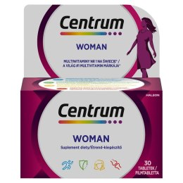 Woman multiwitaminy dla kobiet suplement diety 30 tabletek Centrum