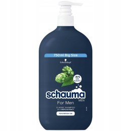 For Men szampon do włosów dla mężczyzn do codziennego stosowania 750ml Schauma