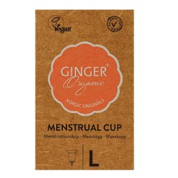 Menstrual Cup kubeczek menstruacyjny L Ginger Organic