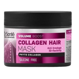 Collagen Hair Mask maska zwiększająca objętość włosów z kolagenem 300ml Dr. Sante