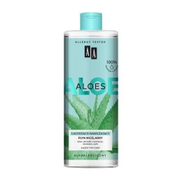 Aloes 100% Aloe Vera Extract płyn micelarny łagodząco-nawilżający 400ml AA