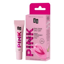 Aloes Pink multinawilżający balsam do ust Glossy Pink 10g AA