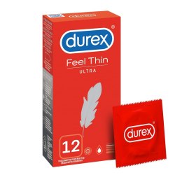 Feel Thin Ultra super cienkie prezerwatywy lateksowe 12 szt Durex