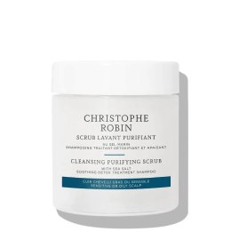 Christophe Robin Cleansing Purifying Scrub With Sea Salt detoksykujący szampon złuszczający do przetłuszczającej się skóry głowy 75ml