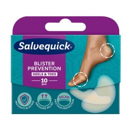 Blister Prevention plastry na pęcherze i otarcia (pięty i palce) 10szt. Salvequick