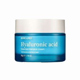 Hyaluronic Acid Essential Intensive Cream nawilżający krem do twarzy z kwasem hialuronowym 50g BERGAMO