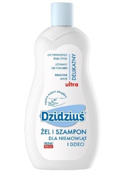Ultra delikatny żel i szampon dla niemowląt i dzieci 500ml Dzidziuś