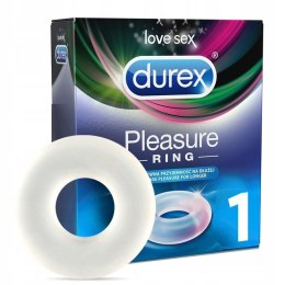 Durex pierścień erekcyjny Pleasure Ring rozciągliwy przedłuża erekcję Durex