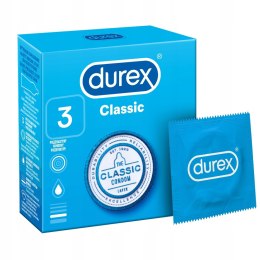 Durex prezerwatywy Classic klasyczne 3 szt Durex