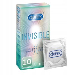 Invisible Close Fit prezerwatywy dopasowane 10 szt Durex