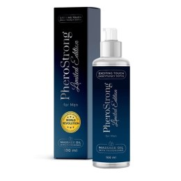 Limited Edition For Men Massage Oil With Pheromones olejek do masażu z feromonami 100ml PheroStrong