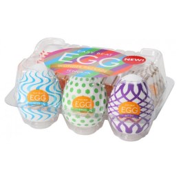 6 Styles Easy Beat Egg Wonder Package zestaw 6 jednorazowych masturbatorów w kształcie jajka TENGA