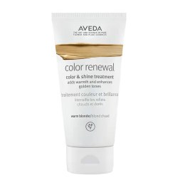 Color Renewal Color & Shine Treatment koloryzująca maska do włosów Warm Blonde 150ml Aveda