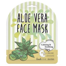 Aloe Vera Face Mask łagodząca maska w płachcie 25ml Look At Me