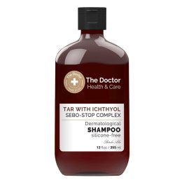 Health & Care szampon do włosów przeciw przetłuszczaniu Dziegieć + Ichthyol + Sebo-Stop Complex 355ml The Doctor