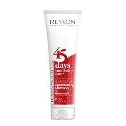 Revlonissimo 45 Days Conditioning Shampoo szampon i odżywka podtrzymująca kolor Brave Reds 275ml Revlon Professional