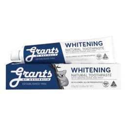 Whitening Natural Toothpaste naturalna wybielająca pasta do zębów bez fluoru 110g Grants of Australia