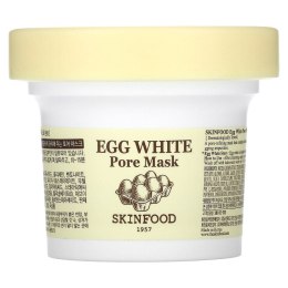 Egg White Pore Mask głęboko oczyszczająca maska do walki z rozszerzonymi porami 125g SKINFOOD
